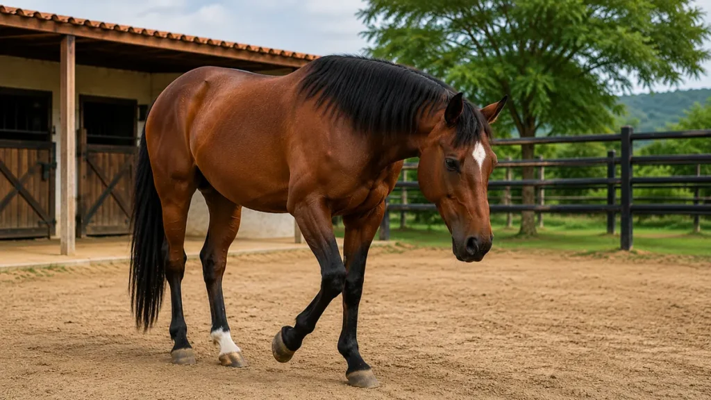 Mi caballo cojea y descarga peso de una extremidad