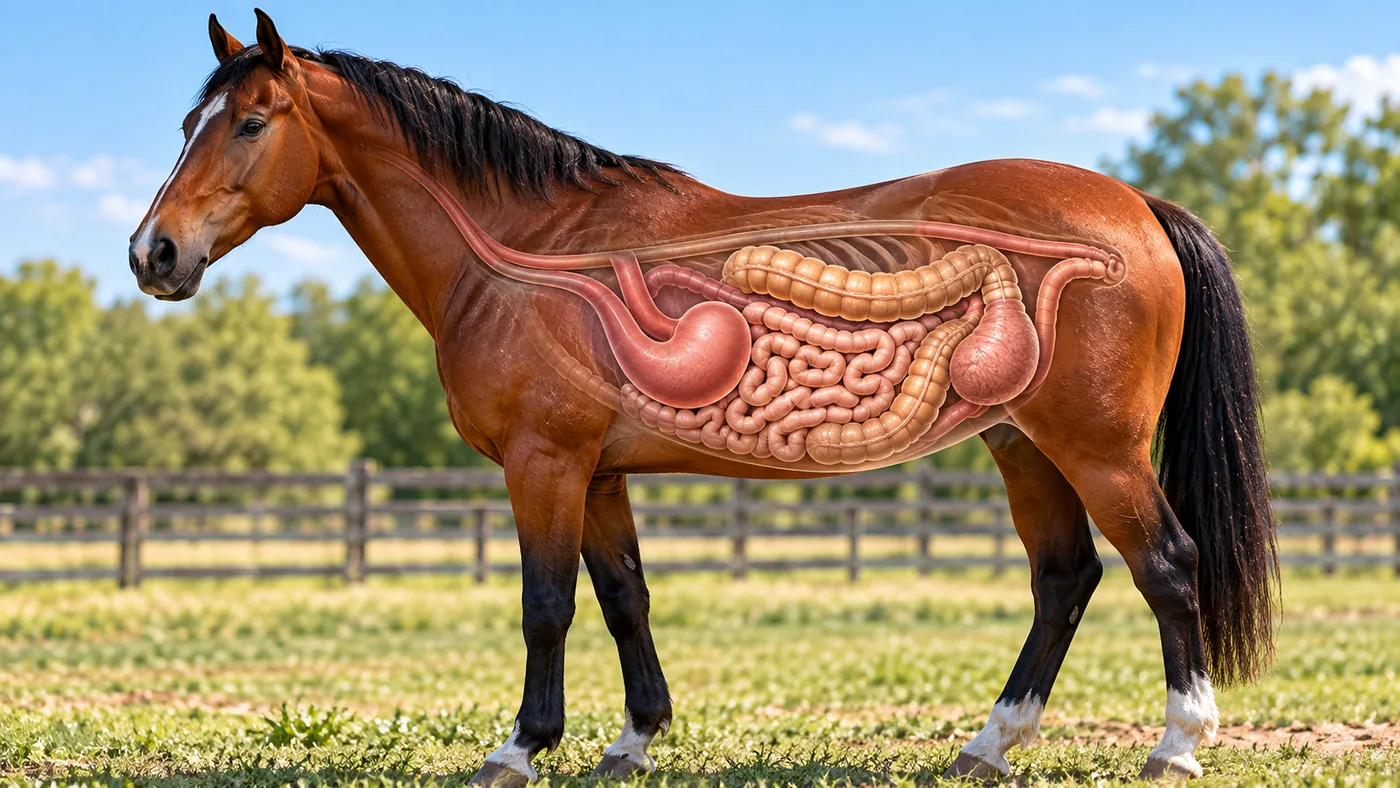 Cómo prevenir cólicos en caballos con alimentación y manejo adecuados
